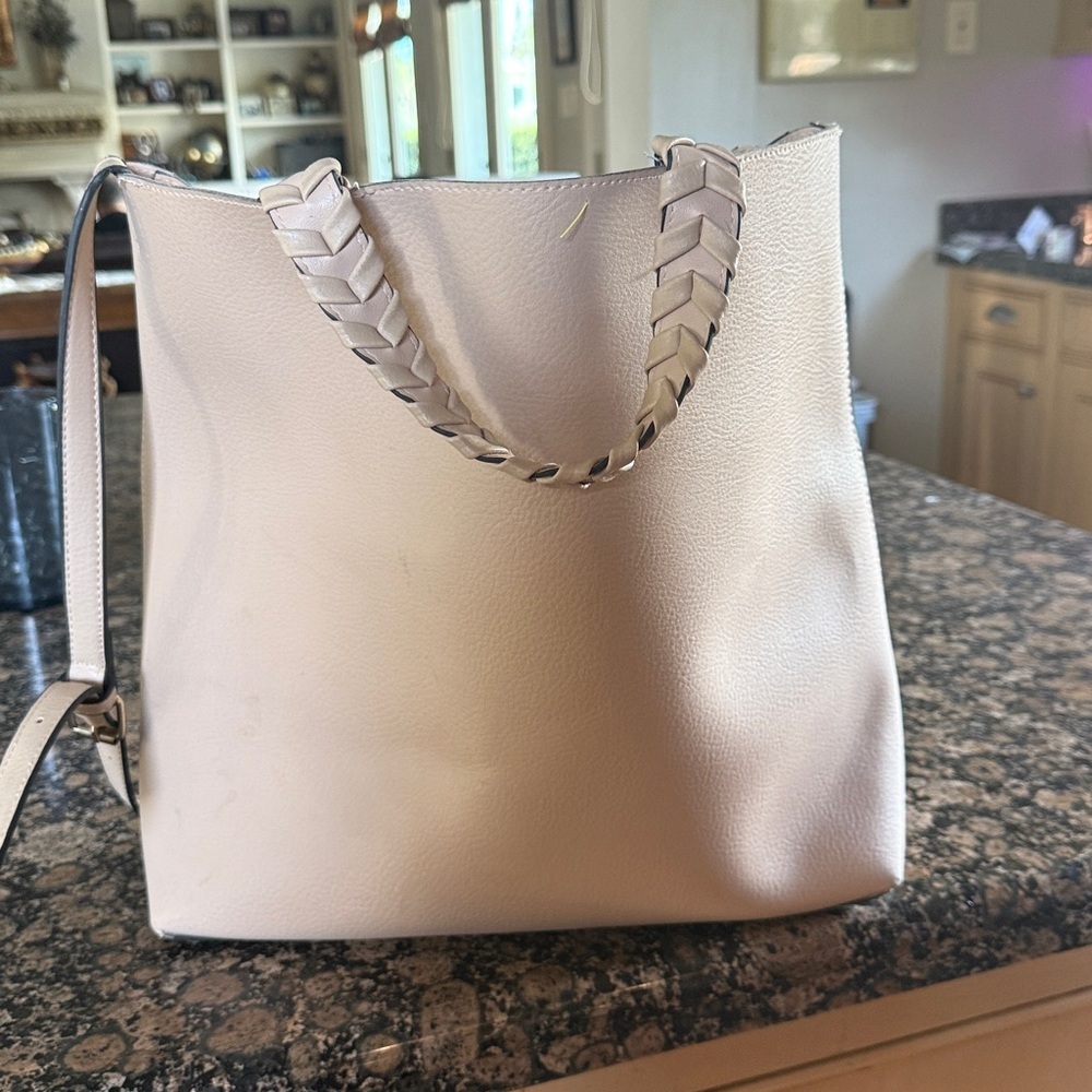 JULES KAE ladies large tote, good condition long adjustable strap short handles - Picture 9 of 16